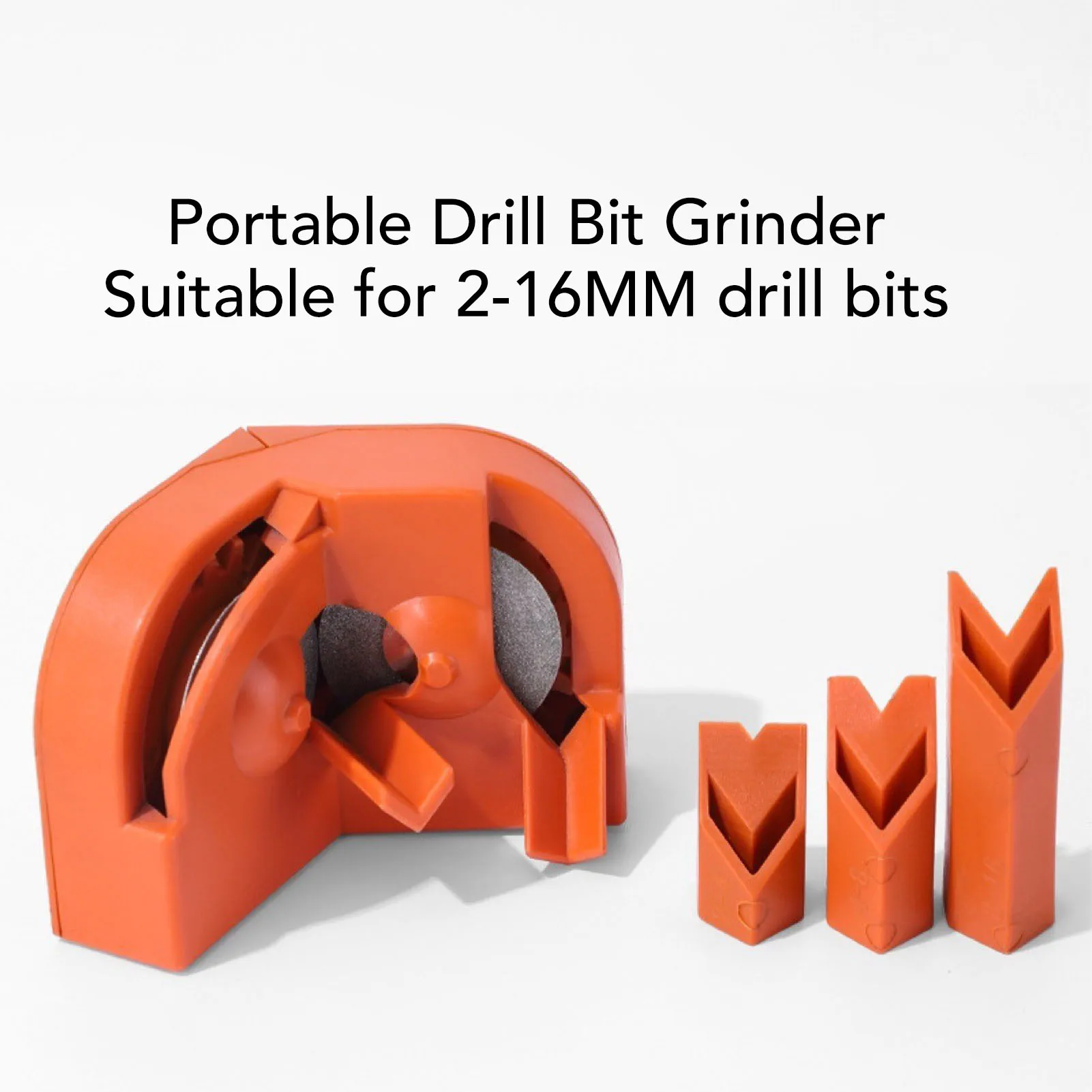 

Drill Bit Sharpener Set Replaceable Grinding Disc High Accuracy Drill Machine Blade Sharpening Tool for Building Construction