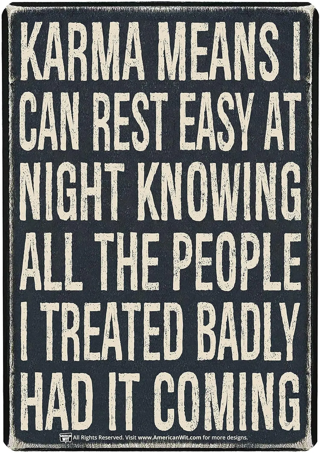 fUNNY Quote Metal Tin Wall Rusty Retro Looking Sign (16