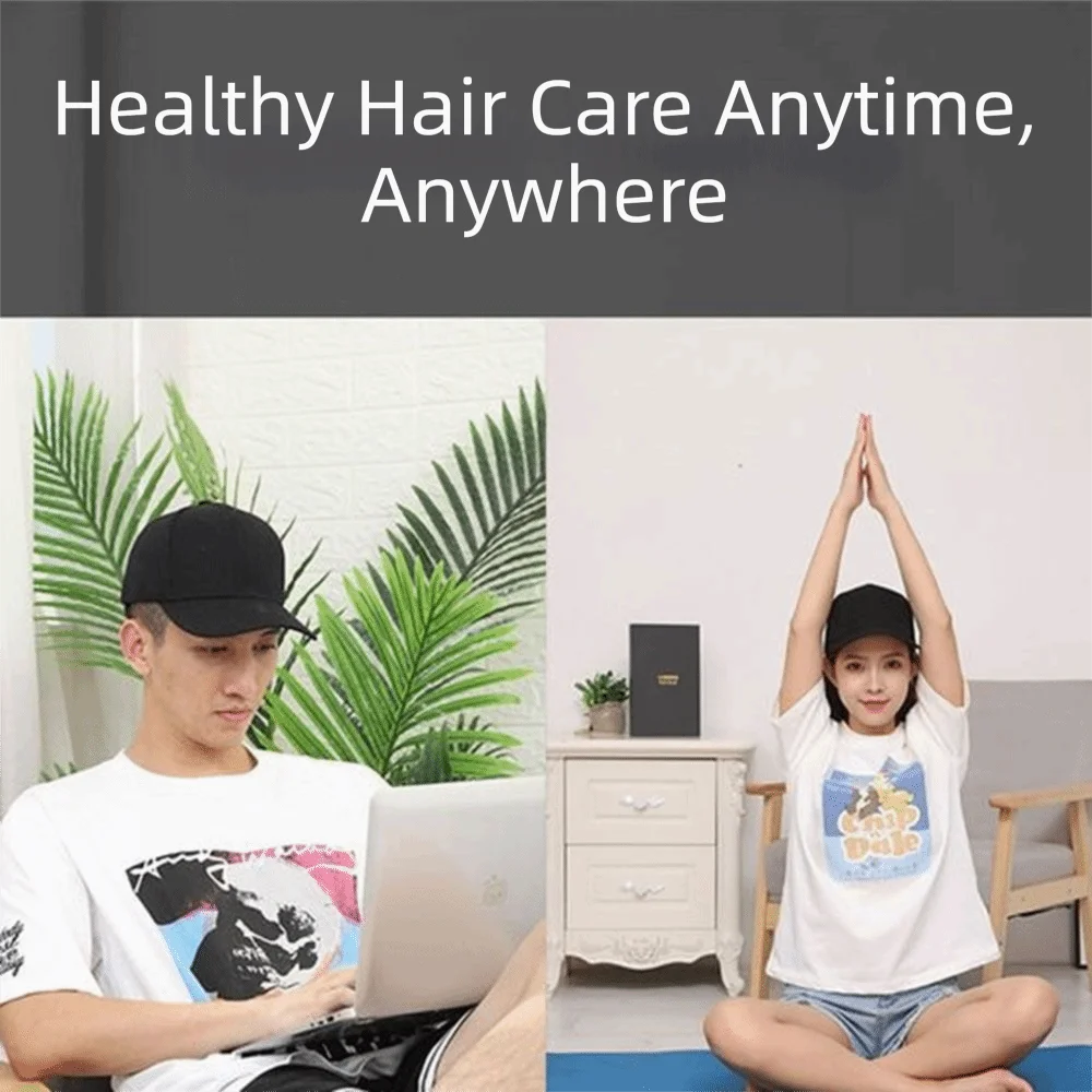 

Infrared Light Red Light Hair Loss Treatment Cap 48 LED Red Blue Light Hair Growth Device Anti Hair Loss Hair Regrowth