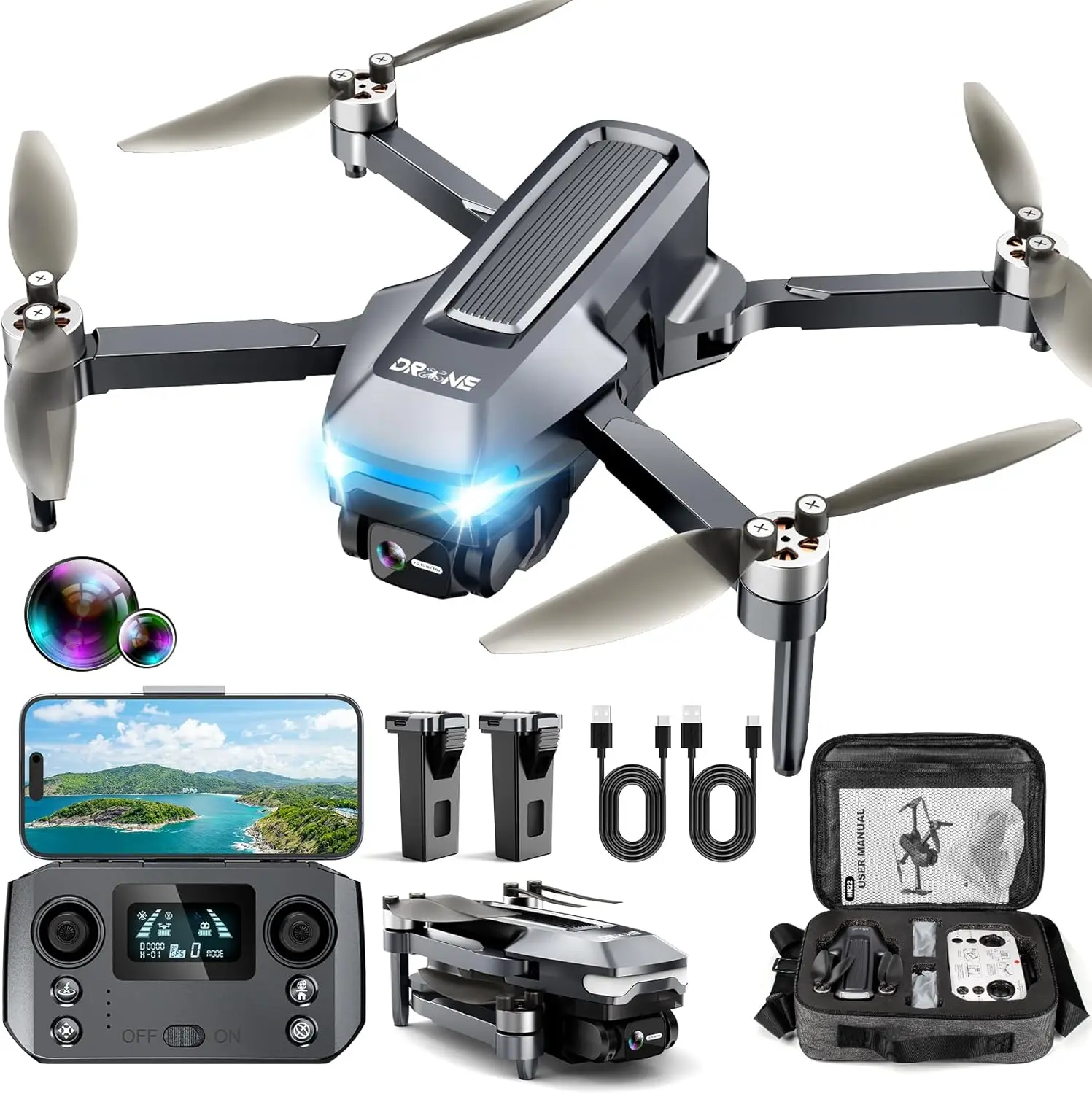 4K Gps Drone With C…