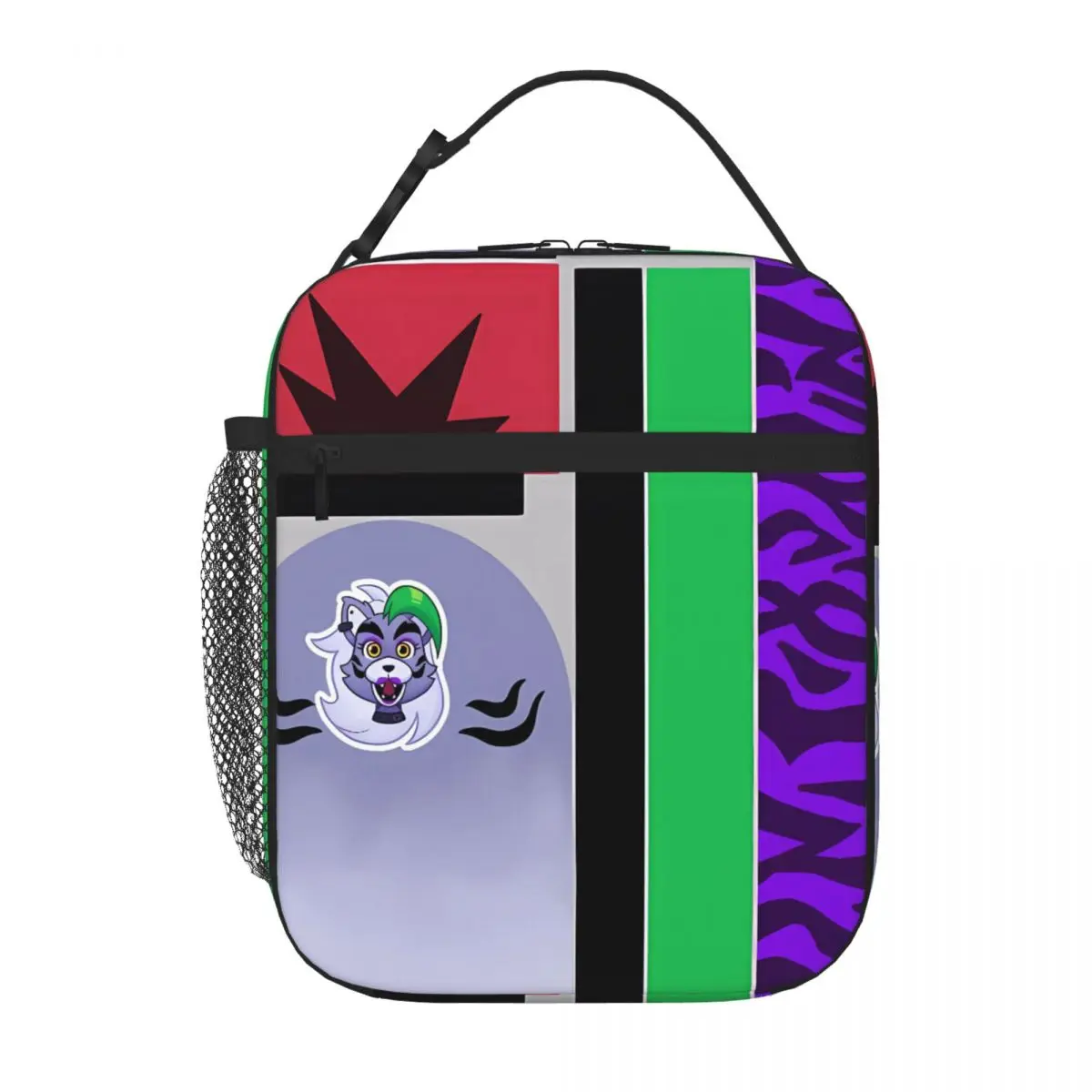 Bestselling Roxanne Wolf Fazbear Entertainment Preppy Outdoor Lunch Bag Playground Snack Leakproof Lunch Bag