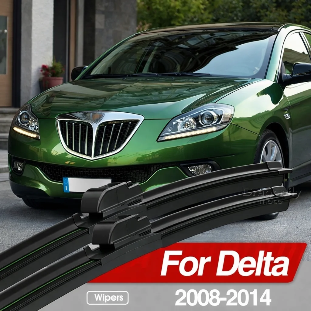 

Для Lancia Delta 2008-2014: Комплект из 2 щеток стеклоочистителя лобового стекла, аксессуары для окон 2009, 2010, 2011, 2012, 2013 годов