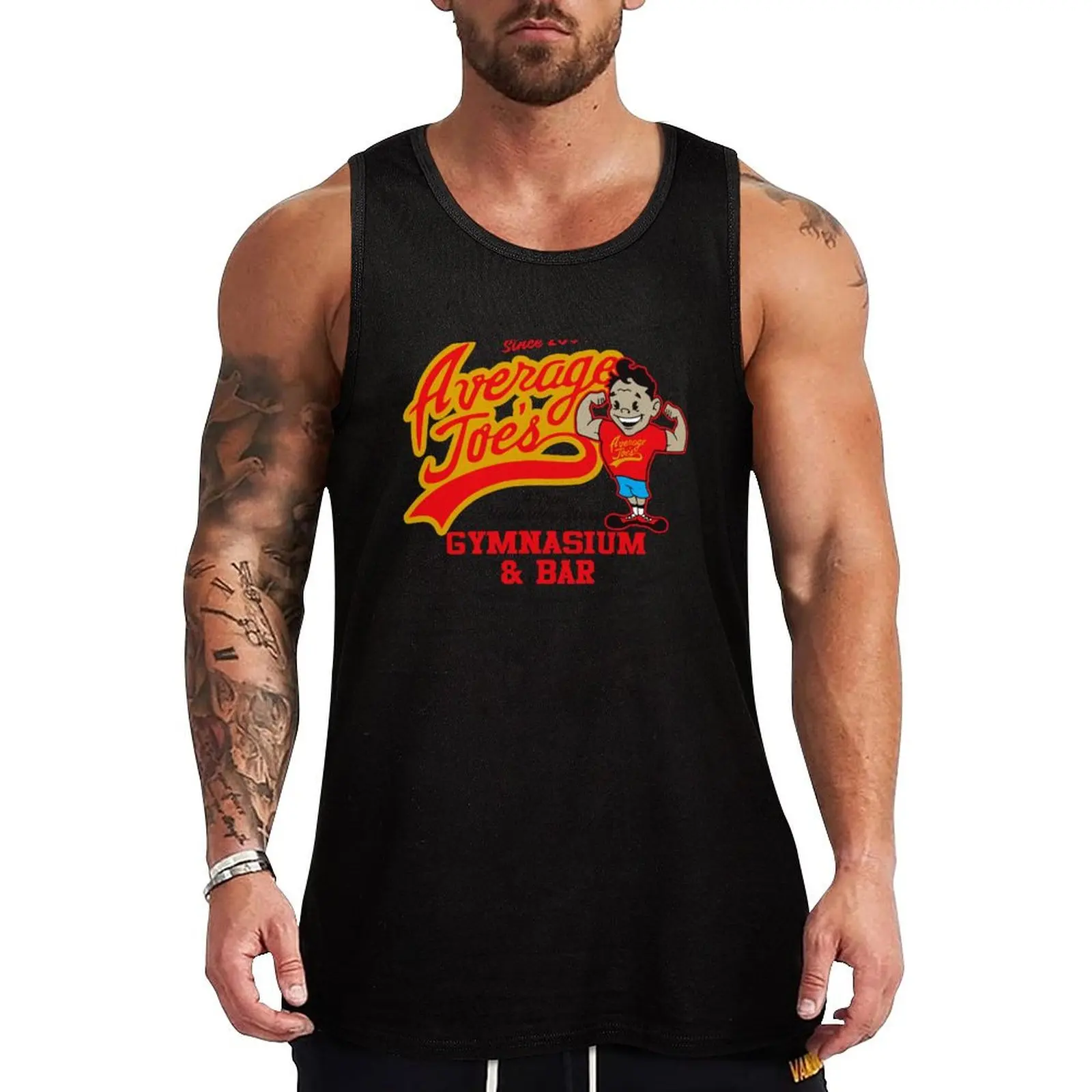 

Average Joe's Gymnasium and Bar Lts Tank Top Men's singlets bodybuilding t-shirt anime t-shirts