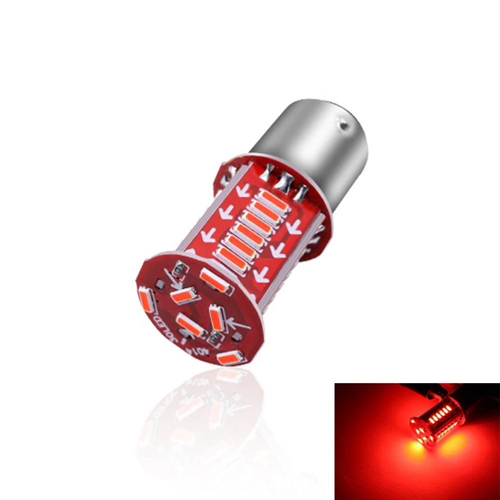 Motorcycle Brake Light Bulb 1157 Strobe LED Tail Stop Light Flash Reversing Parking Turn Signal Stop Tail Lamp