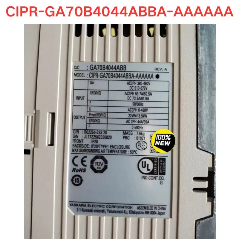 

Совершенно новый оригинальный преобразователь частоты CIPR-GA70B4044ABBA