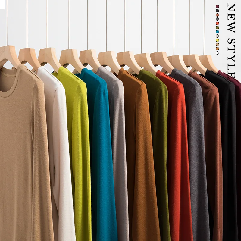 

Женская термооблегающая водолазка с длинными рукавами, мягкая базовая рубашка с начесом, топ Y2k, женская одежда