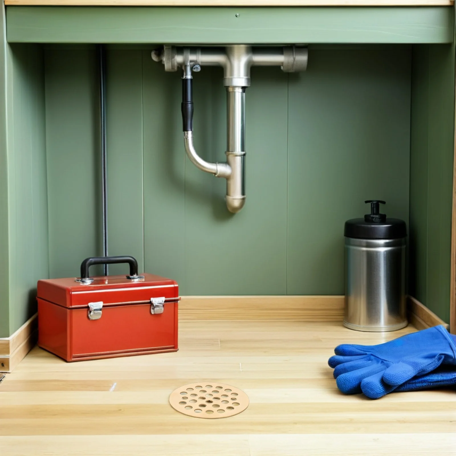 

Stainless Steel Floor Drain Cover 4.21Inch Round Anti-Blocking Grate For Bathroom Kitchen Shower Bathtub Balcony Garage