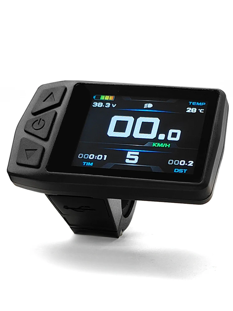 AliExpress KT TF01U Ebike Display 24V 36V 48V Electric Bike Conversion USB interface Waterproof and Normal Plug for KT Controller