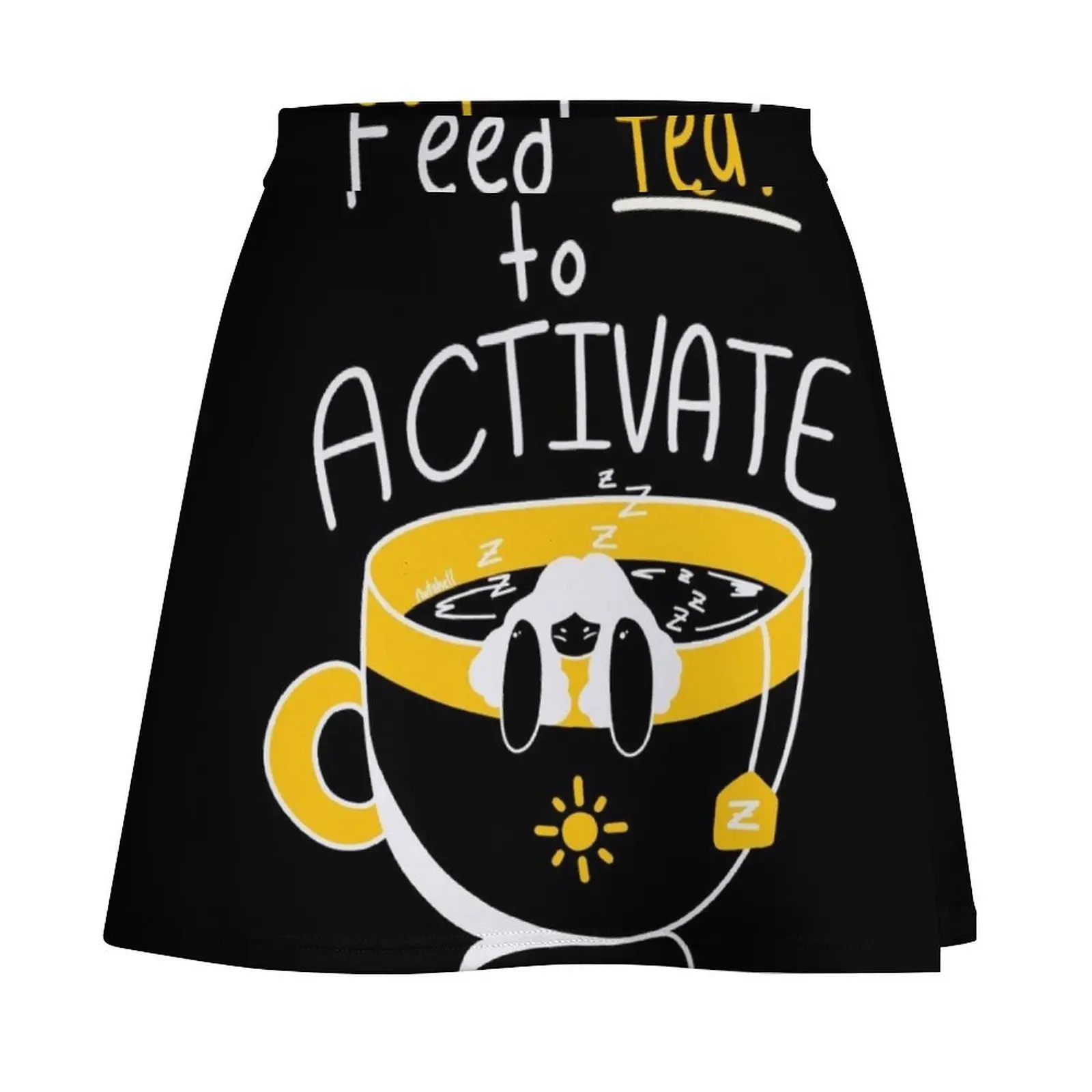 Feed Tea to Activate Mini Skirt 90s aesthetic shorts korean style women clothing women's golf wear summer Mini Skirt