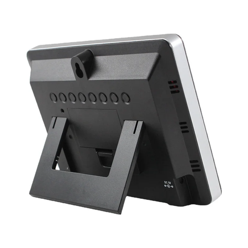 

ABYN-Weather Station Weather Clock Thermometer Hygrometer Touch Screen Operation With 3 Sensor