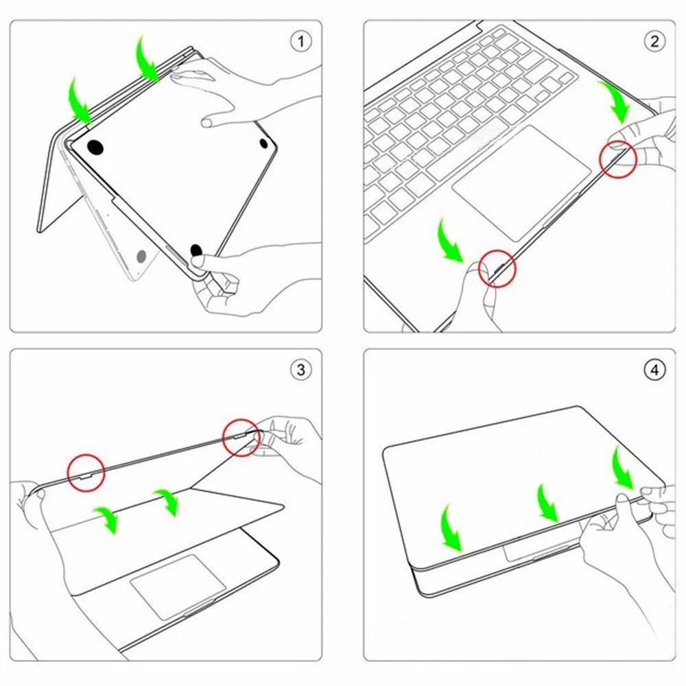 Laptop Case For New MacBook Pro 14 M3 M2 M1 Chip Pro16 Funda Air 13 13.6 15 Dirt Resistant Notebook  Tablet Accessories Pc Case