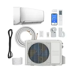 12000BTU 18000BTU 24000BTU Cooling Heating Split Wall Air Conditioner with Remote Control Energy Star