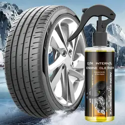 Engine Degreaser Professional Heavy Duty Cleaner Spray 120ml Safe Wheel Cleaner Spray Automotive Degreaser Multipurpose for SUVs