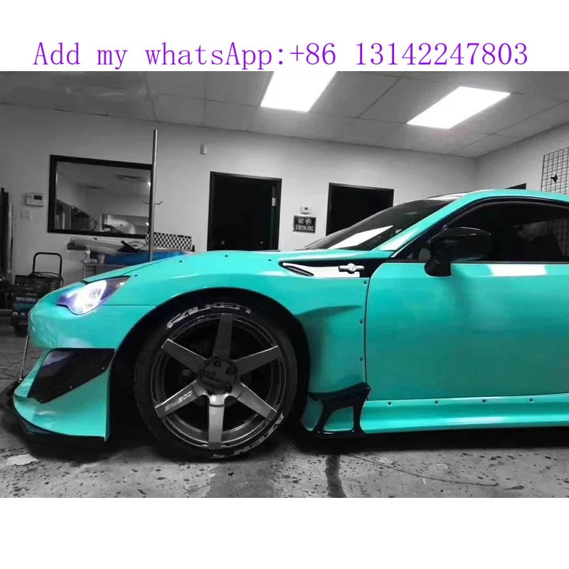 Front and Rear Factory Hot Selling Rocket Bunny V3 Style Wide Body Kit for GT86 ZN6 ZD6 BRZ Bumper Side Skirts Spoiler Tu