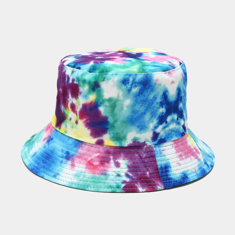 Bucket Hat Women Graffiti Fishing Fisherman Hat Summer Outdoor Panama Hip Hop Cap Couples Gifts Sunshade Flat Top Double Sided