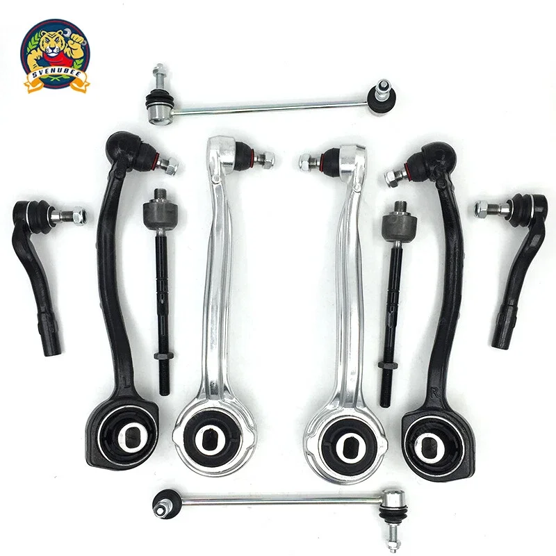 

Svenubee Front Upper Lower Control Arm 10pcs Suspension Kit for Mercedes-Benz W203 C230 C320 CLK320 2001 2002 - 2007 2008 2009