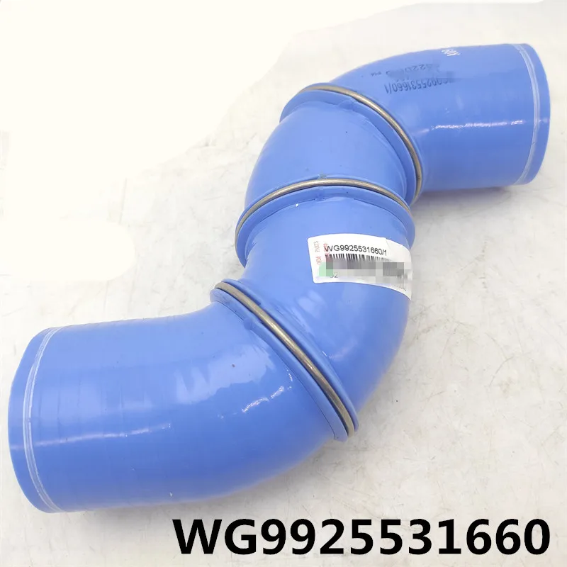 Hydraulic Retarder Rubber Hose For SINOTRUK HOWO T7H TX Water Inlet Outlet Connection WG9925531650 WG9925531660 WG9725530099