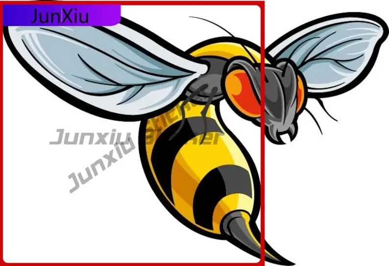 

Angry Wasp Insect Vinyl Sticker Car Rv Camper Windows Windshield Bumper Waterproof Decal Custom Wrap Decals Sticker Camping Car