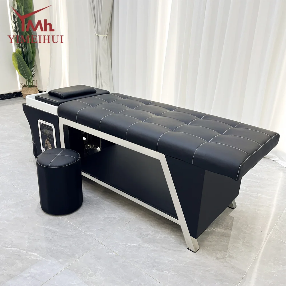 Salon Furniture Hair Washing Massage Chair Thai Shampoo Bed Spa Head Water Therapy Shampoo Bed - Image 5