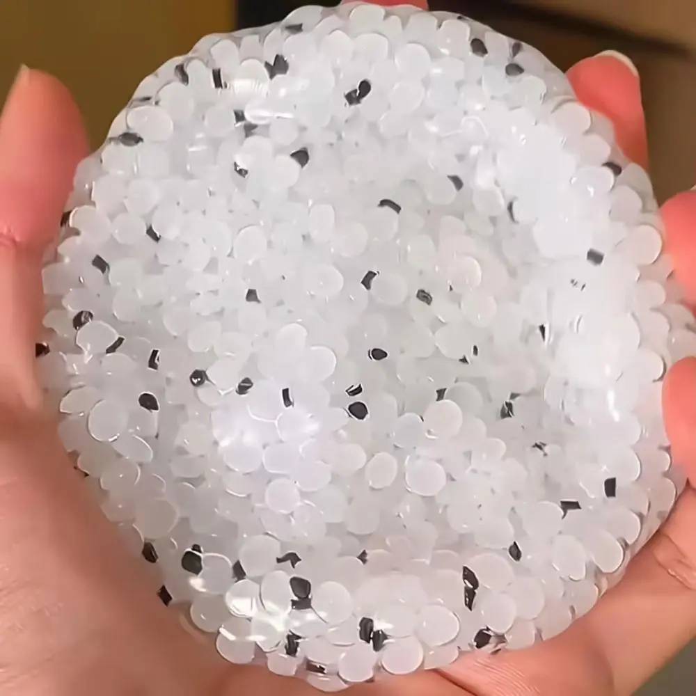 Squeeze Design Sesame Rice Balls Squeeze Calming Texture Sensory Squeeze Rice Ball Soft Material Slow Rebound Slow Rebound