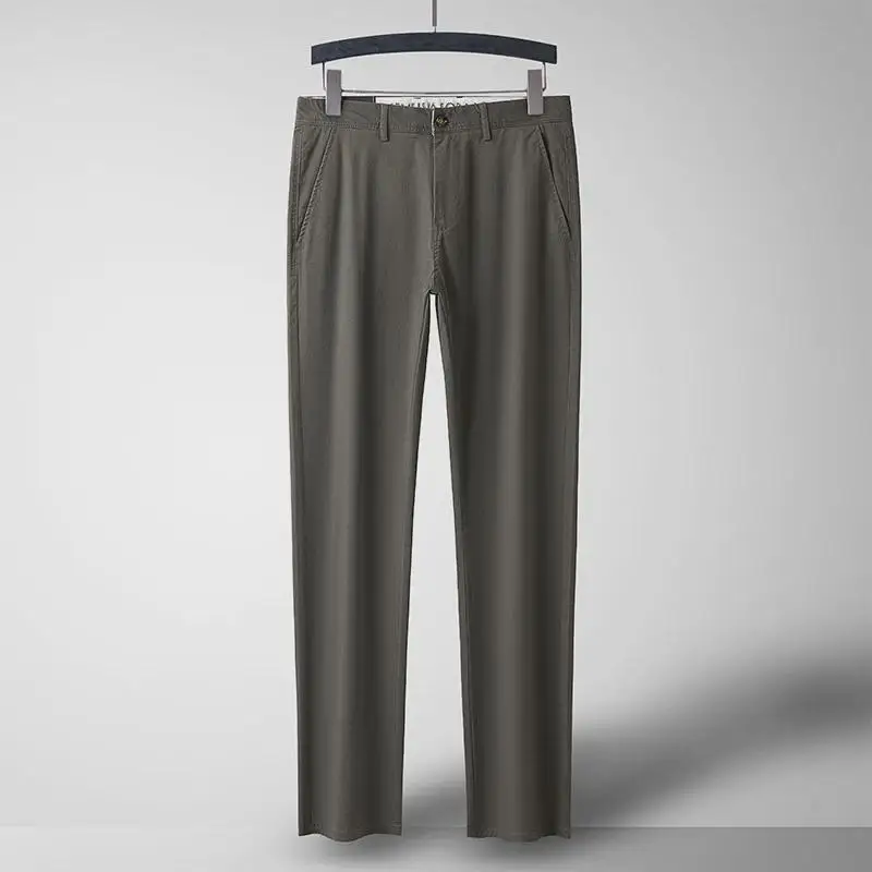 

Authentic Hengyuanxiang Men's Casual Pants Spring Season Straight Leg Cotton Trousers Youthful Vitali Sle Faionable Urban