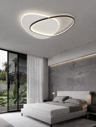 Modern Simple Oval LED Ceiling Lights Dimmable Bedroom Study Lamps Indoor Lighting Living Room Home Decor Lustre Lamp Fixtures