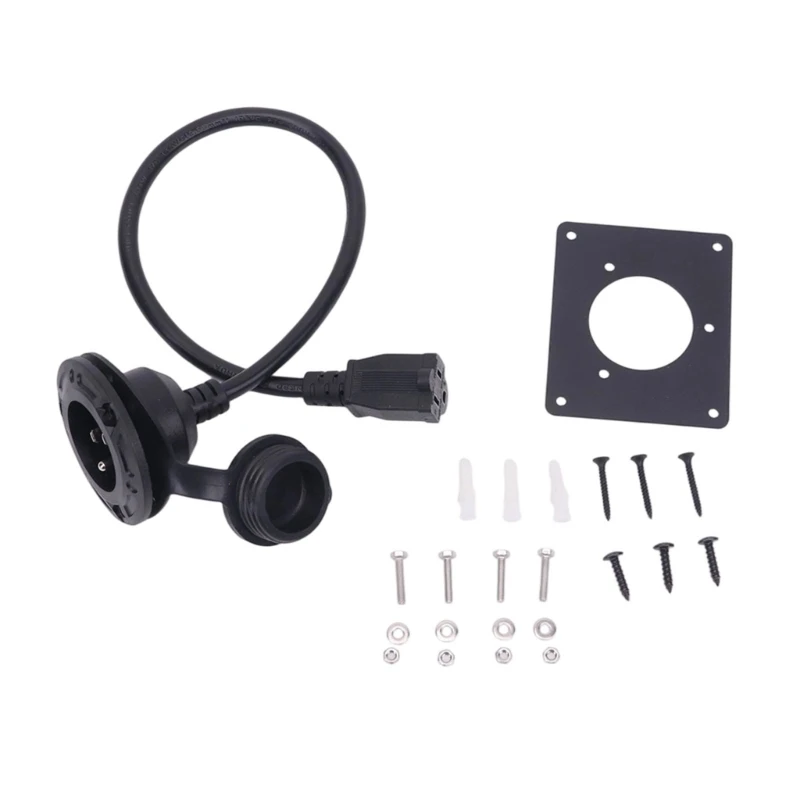 D5BE Vehicle Entry and Outlet Mounting Set for Defined Power Connection Area