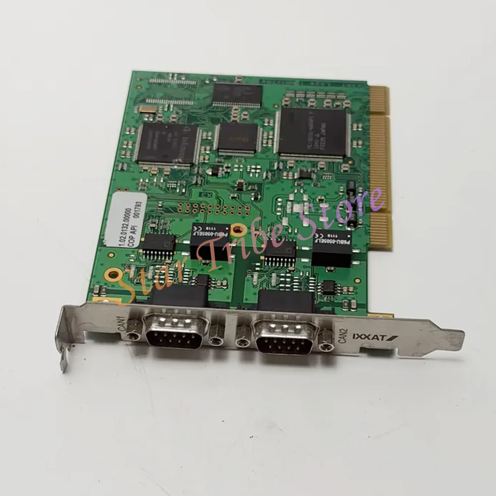 iPC-I XC16/PCI V1.2 Dual Port CAN Communication Card