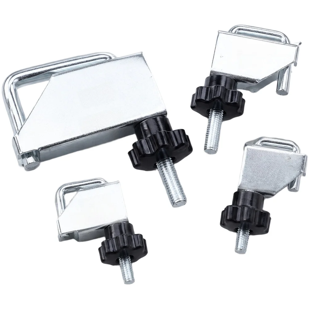 4pcs U Type Hose Clamp Set Automobile Oil Fluid Line Clamp For Flexible Coolant Radiator Brake Hoses Hose Pinch Clamp Plier