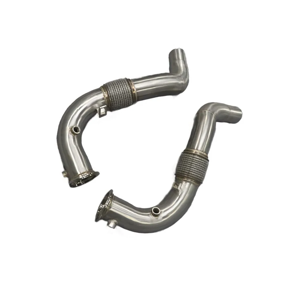 

Stainless Steel Downpipe for BMW 550I 2011+ Exhaust Straight Header Downpipe F10 N63 4.4T Exhaust Downpipe