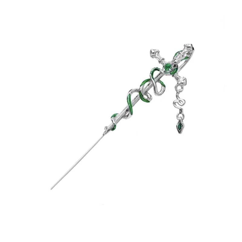 Multipurpose Dark Snake Ear Hook Featuring Sturdy Alloy Materials Portable for Music Festivals and Parties Supplies