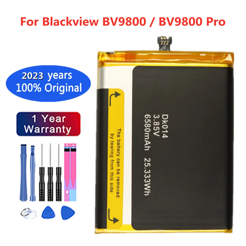 New 100% Original For Blackview BV9500 BV9600 BV9700  BV9800 Pro BV5500 BV5800 BV6000 BV7000 BV8000 BV9000 Pro A60 Phone Battery