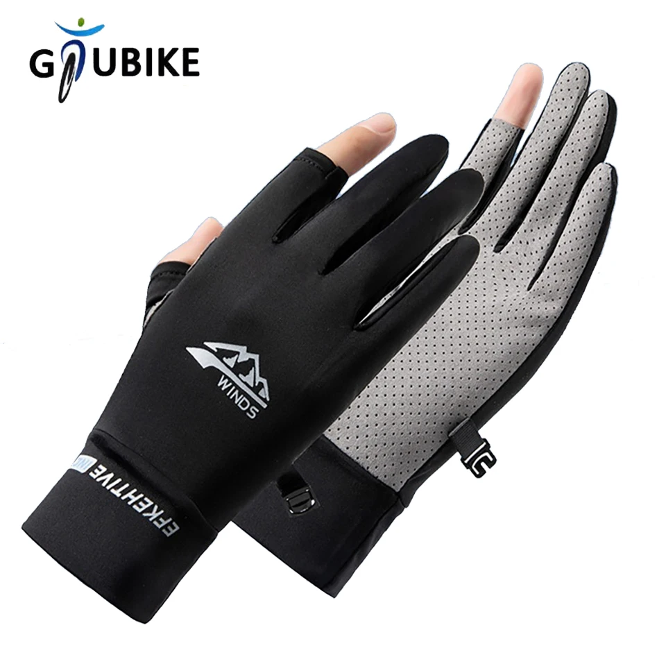 

GTUBIKE перчатки с полным/полу/двумя пальцами, мульти-стиль для занятий спортом на открытом воздухе, велоспорта, рыбалки, дышащие, электрические, защита от солнца, унисекс