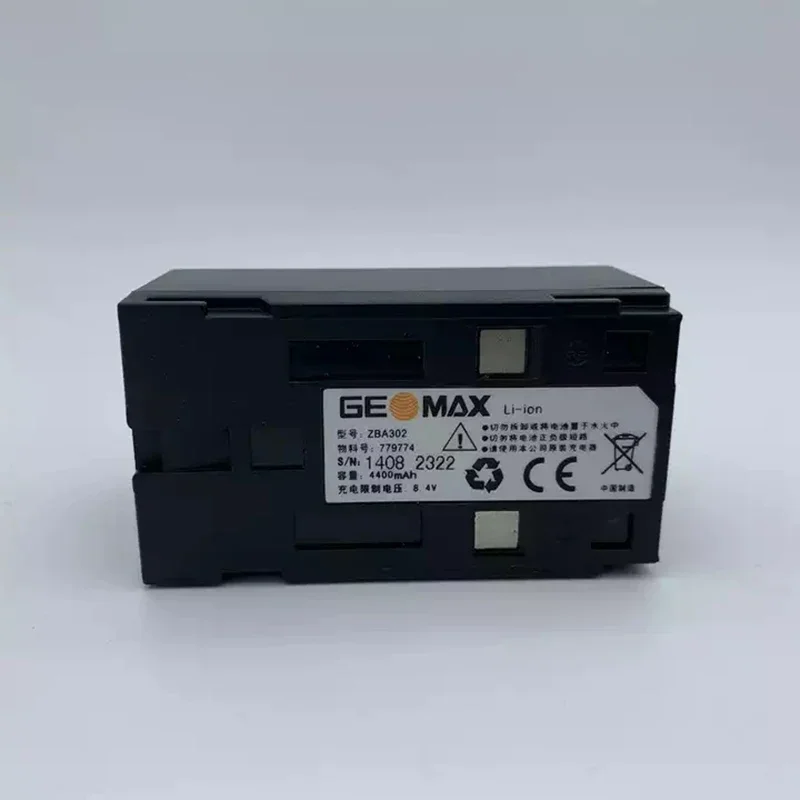 ZBA301 ZBA302 Battery for Geomax ZT30 Total Station 8.4V 4400mAh Lithium Battery ZBA302 ZBA301