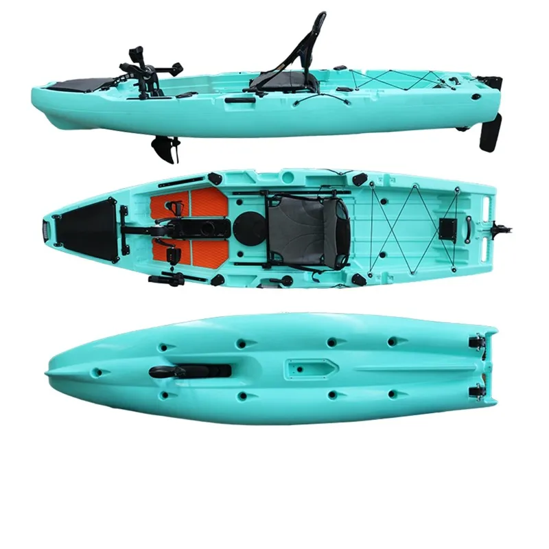 New Arraived Vicking New Design Single Sit On Top Pedal Fishing Kayak For 1 Person