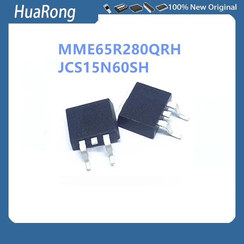 20Pcs/Lot MME65R280QRH MME65R280 65R280Q JCS15N60SH JCS15N60 15N60SH TO-263