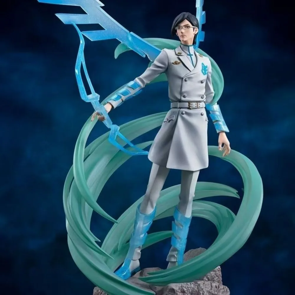 In Voorraad Bandai FiguartsZERO Bleach The Blood Warfare Ishida Uryuu Figuarts NUL Anime Action Figure Model Speelgoed Collectie Geschenken