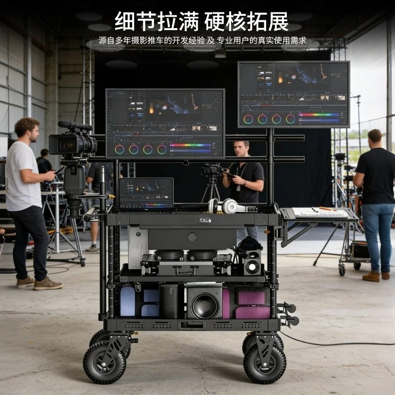 Rock climbing professional director's car, new mecha, large, medium and small 9-inch large wheels, easy to disassemble