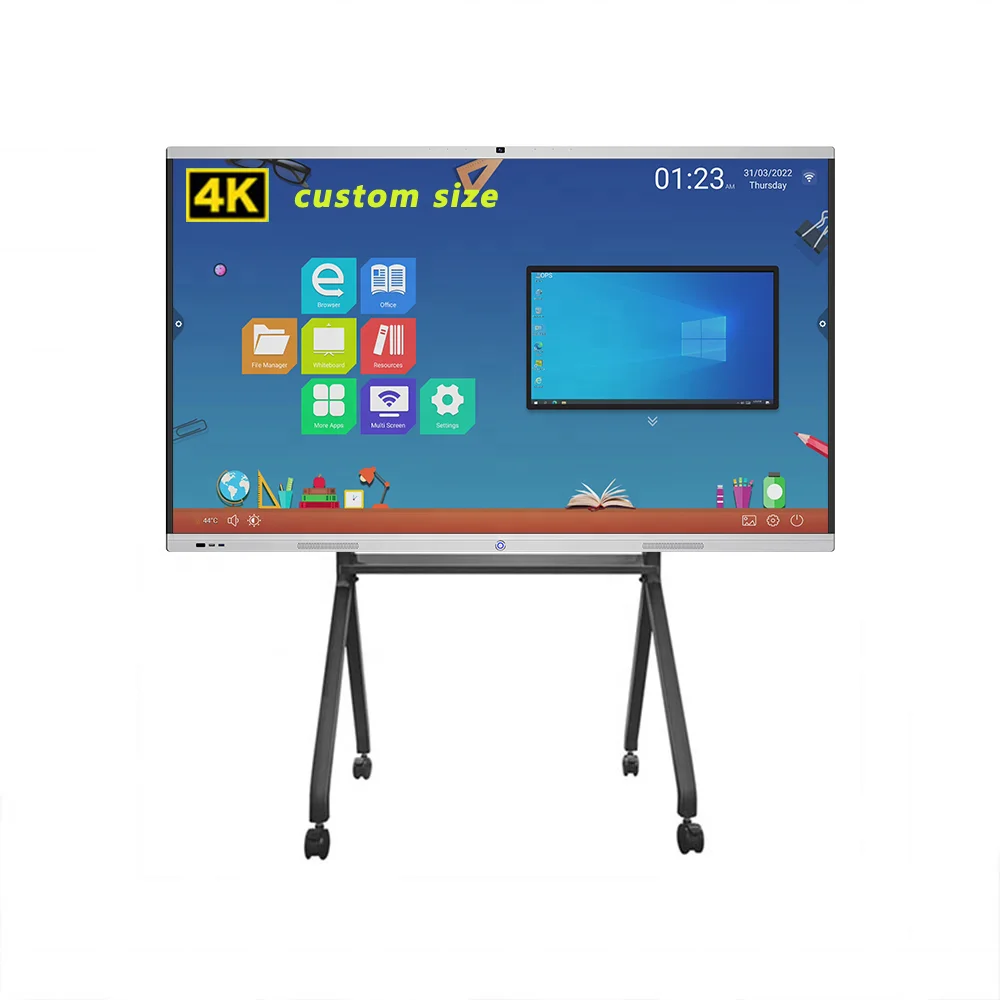 33 -75 Inch Smart Tv Digital Board Clever Interactive Electronic Whiteboard for School