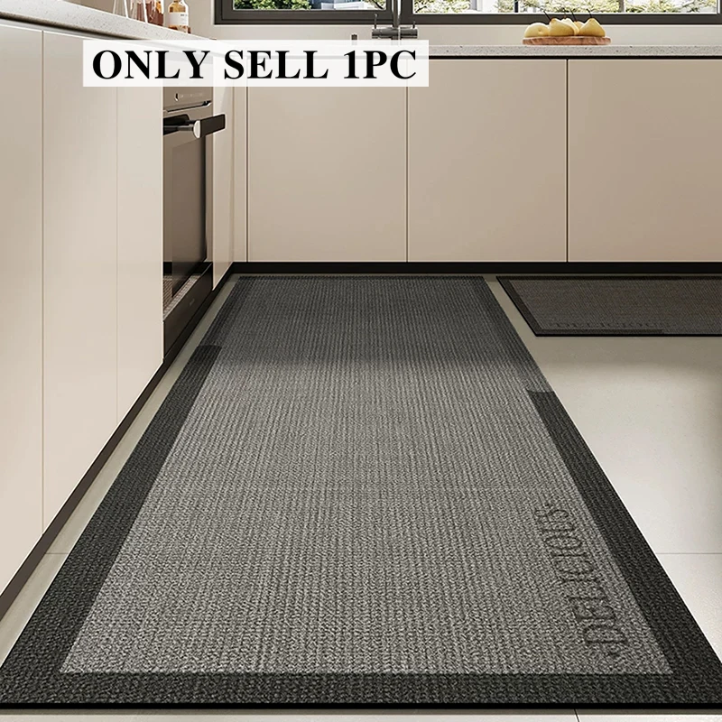 Kitchen Rug Stain-resistant Wear-resistant Floor Mat Long Carpet Modern-style Rugs Home Decoration Carpets Alfombras De Cocina