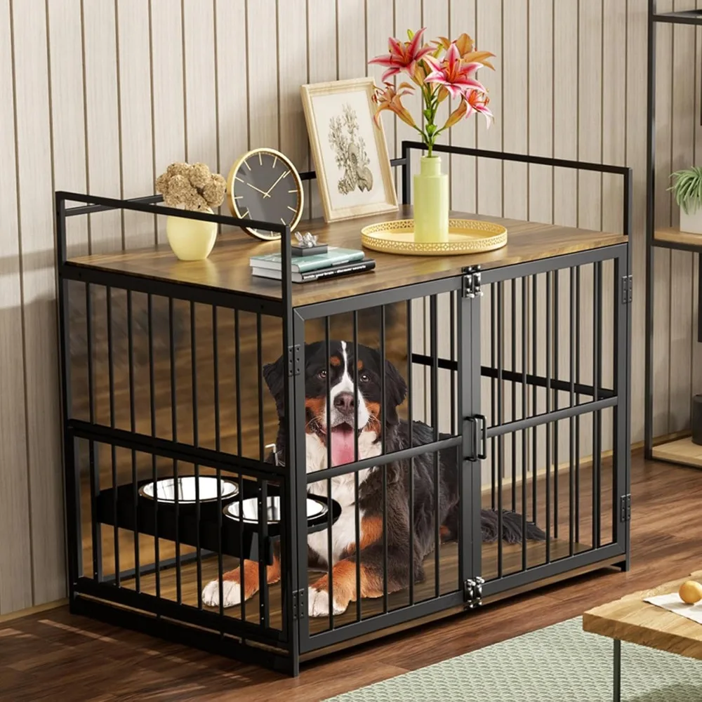 Dog Crate Furniture-style Cages for Large Dogs Indoor Heavy Duty Super Sturdy