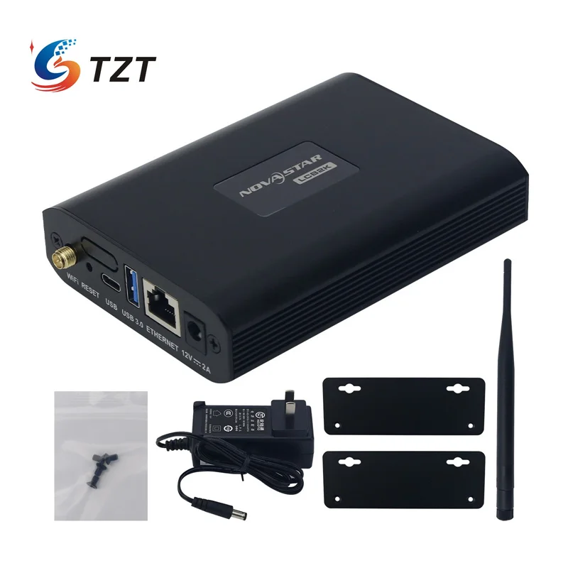 TZT LCB2K/LCB4K LCD Multimedia Player Box Support Synchronous Playback Across Multiple Screens for LCD LED Large Display