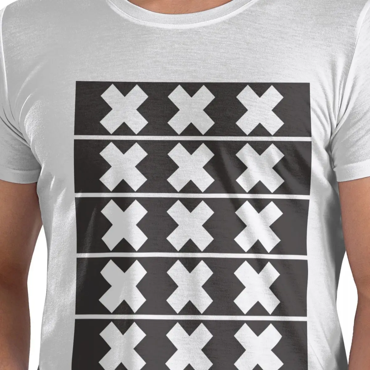 

Футболка из 100% хлопка с флагом Амстердама, мужские модные футболки, мужские футболки с круглым вырезом и коротким рукавом, S-6XL