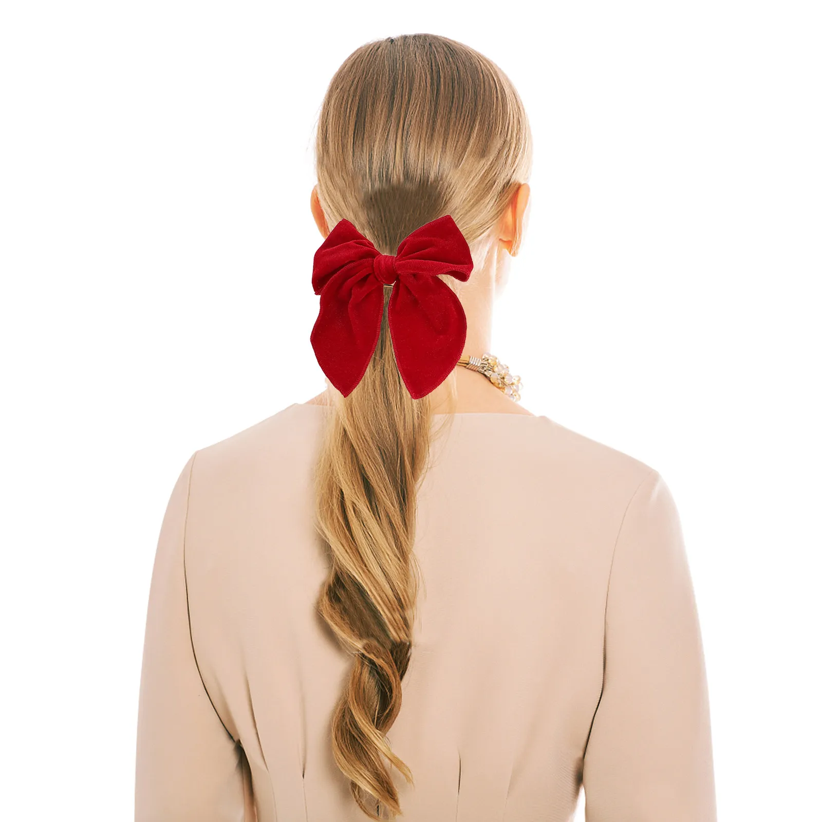 

12Pcs Bow Hair Clips for Girls Kids Toddlers Big Hair Bows Decorative French Barrettes Party School Accessories Hairpins
