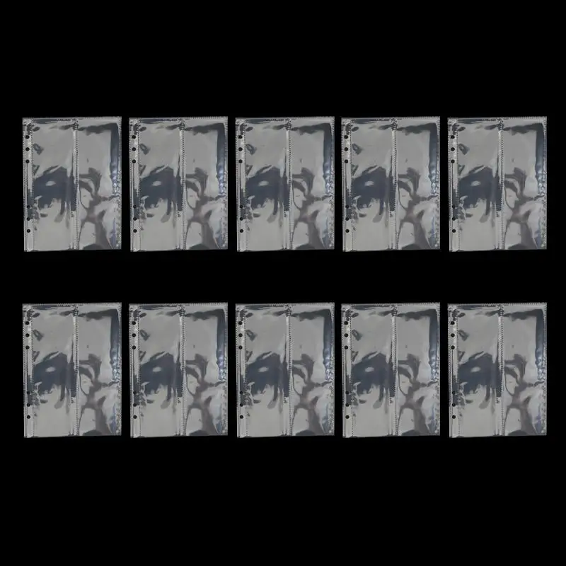 Aufkleber-Organizer-Ordner A5 Aufkleber-Sammelalbum Wiederverwendbare Aufkleber-Taschen und Transparente Wasserdichte Reißverschluss-Aufbewahrungshüllen – Detail 14