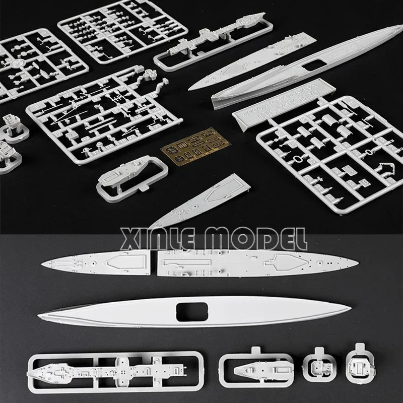 Trumpeter 06742 HMS Colombo 1/700 Militärisches zusammengebautes Modellbausatz-DIY-Spielzeug, für Sammlung, Geburtstagsgeschenk