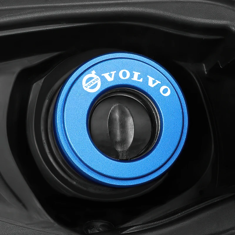 سيارة خزان الوقود غطاء تغليف متجمد سبائك الألومنيوم غطاء اكسسوارات السيارات لفولفو Xc60 Xc90 V40 V60 S60 V50 V90 S80 C40 XC40 V70 C30