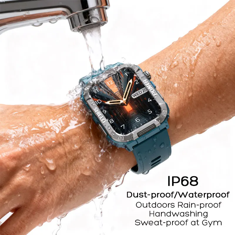 Smart Watch for Men Women Wireless Bluetooth Watch with Speaker Compatible for iPhone Samsung Xiaomi OPPO Vivo Honor Etc. Phone view 4