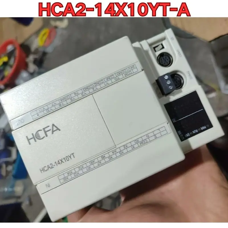 Second-hand HCA2-14X10YT-A PLC controller function test is normal