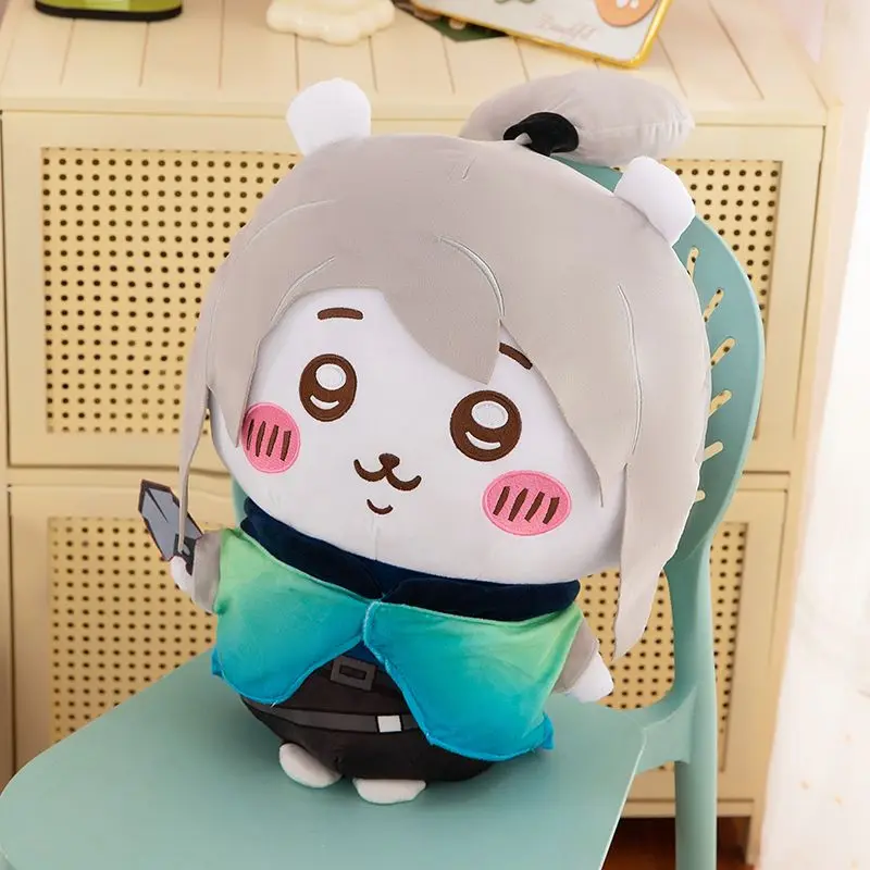 

Stuffed 20cm Anime VALORANT Jett Kawaii Cotton Plush Doll Creative Backpack Pendant Ornament or Festival Gift Birthday Gift